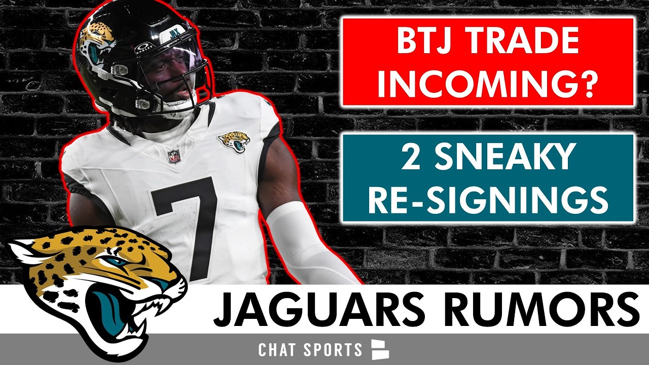 Trade Brian Thomas Jr? + Jags Make 2 Sneaky Re-Signings | Jaguars News & Rumors