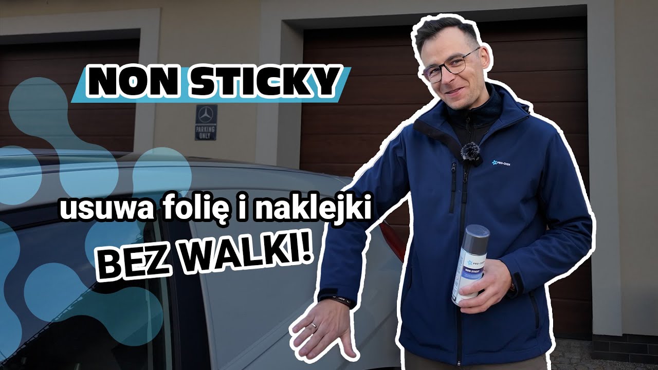 Folia sama odchodzi — ten trik z NON STICKY to magia 🚗
