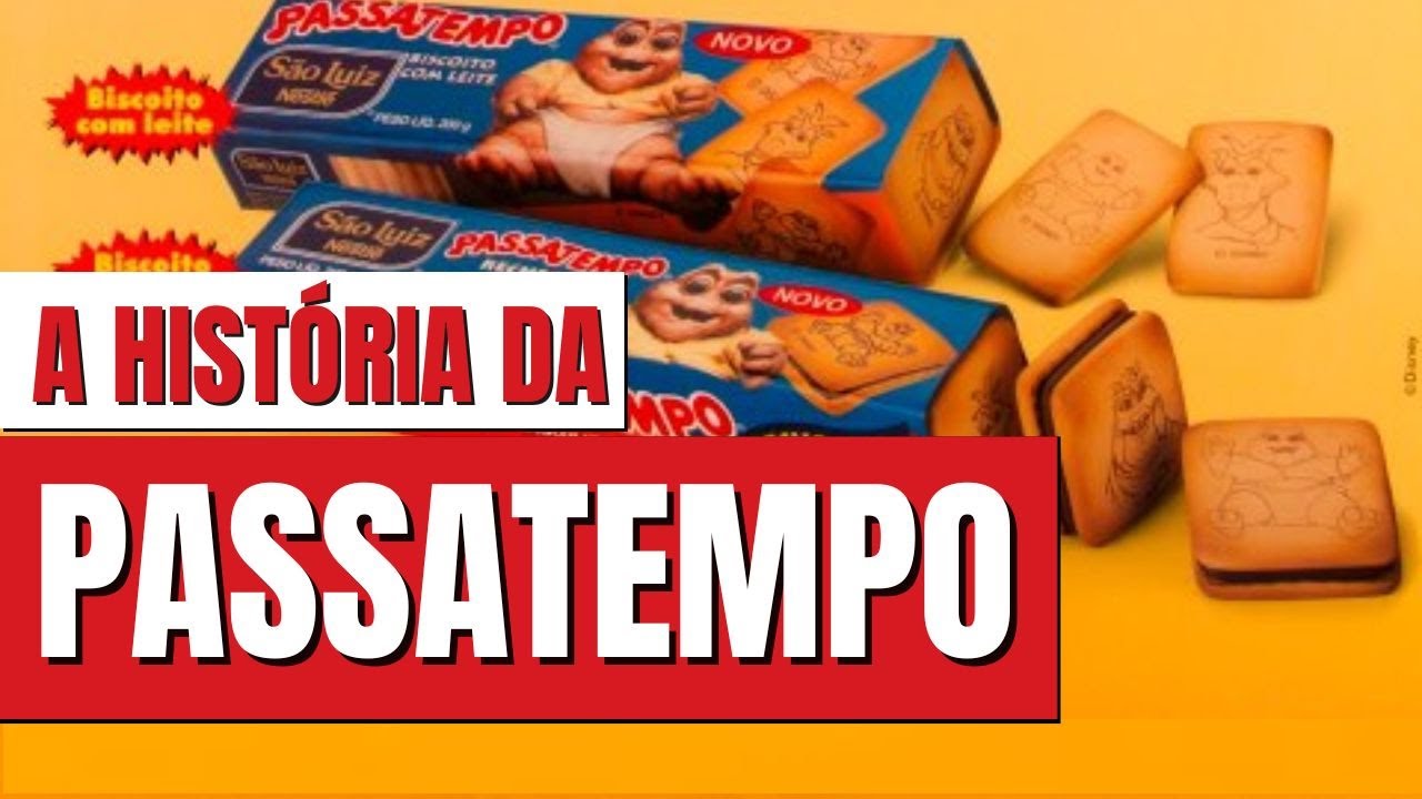 A HISTÓRIA COMPLETA DA MARCA PASSATEMPO | O BISCOITO QUE MARCOU A INFÂNCIA NOS ANOS 80 E 90