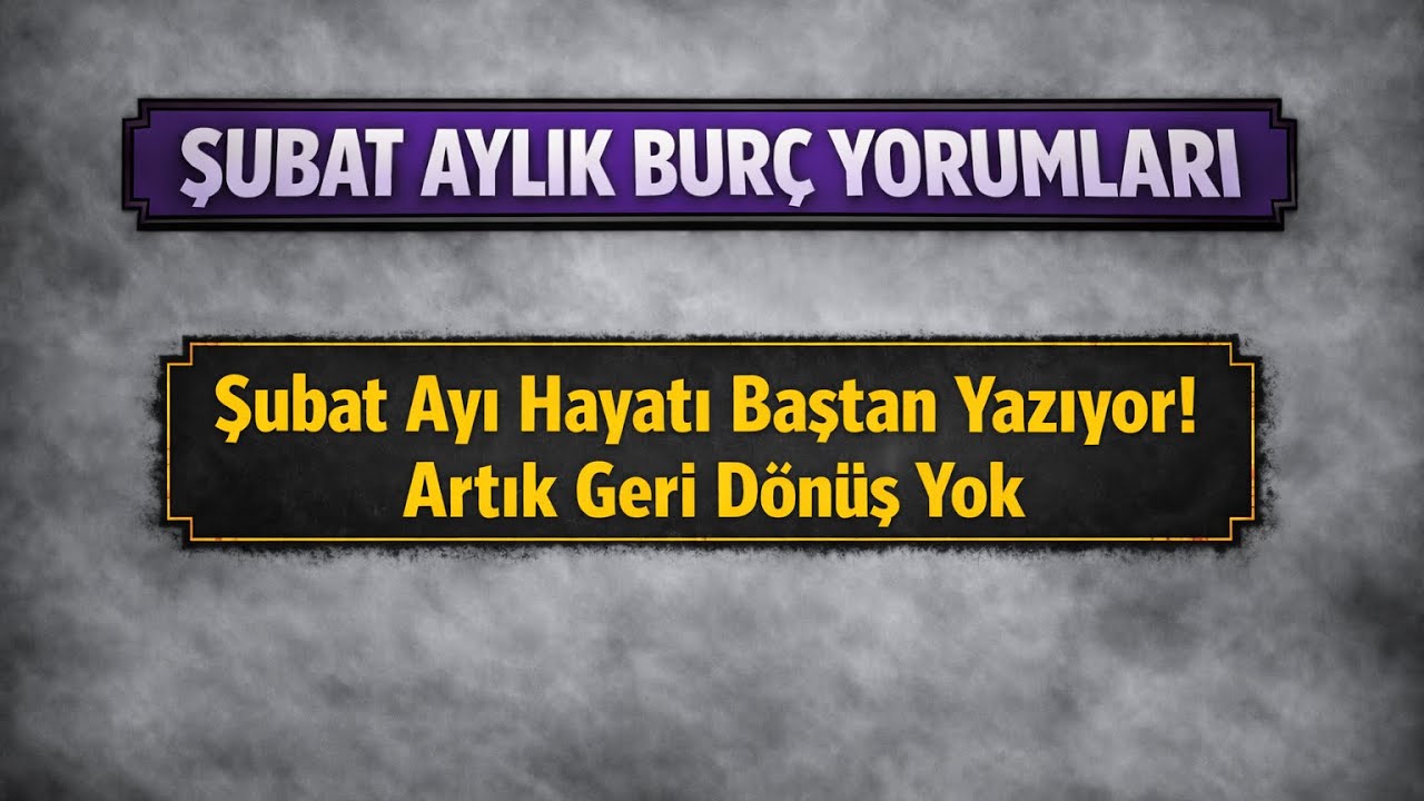 Şubat Aylık Burç Yorumları - 12 Burç
