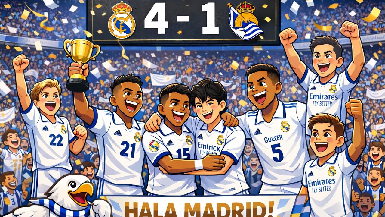 ريال مدريد&سوسيداد مبروك الفوز 🥳ماهو الجديد ولماذا هي افضل مباراة ؟؟؟تعال نسولف
