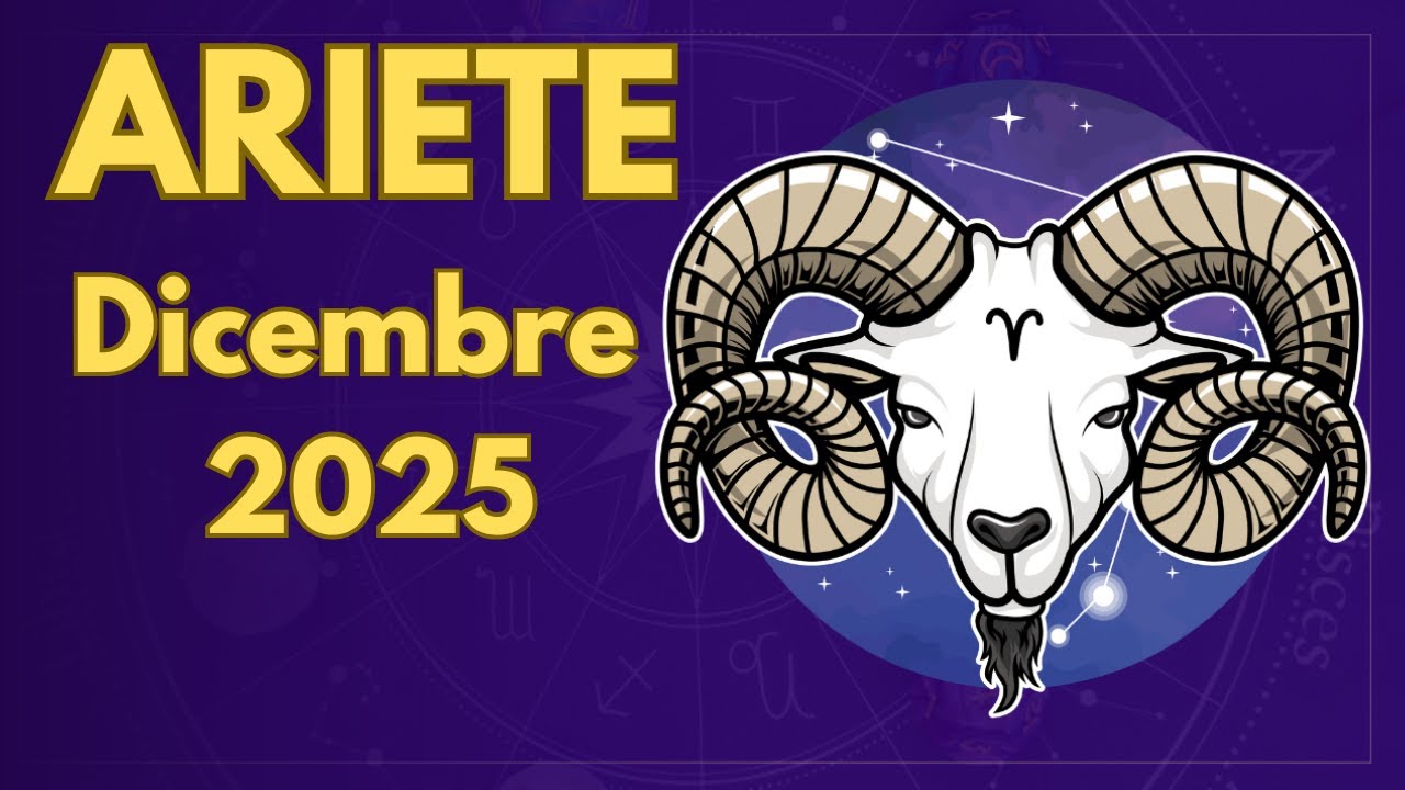 OROSCOPO SEGNO ZODIACALE ARIETE DICEMBRE 2025: RINASCITA