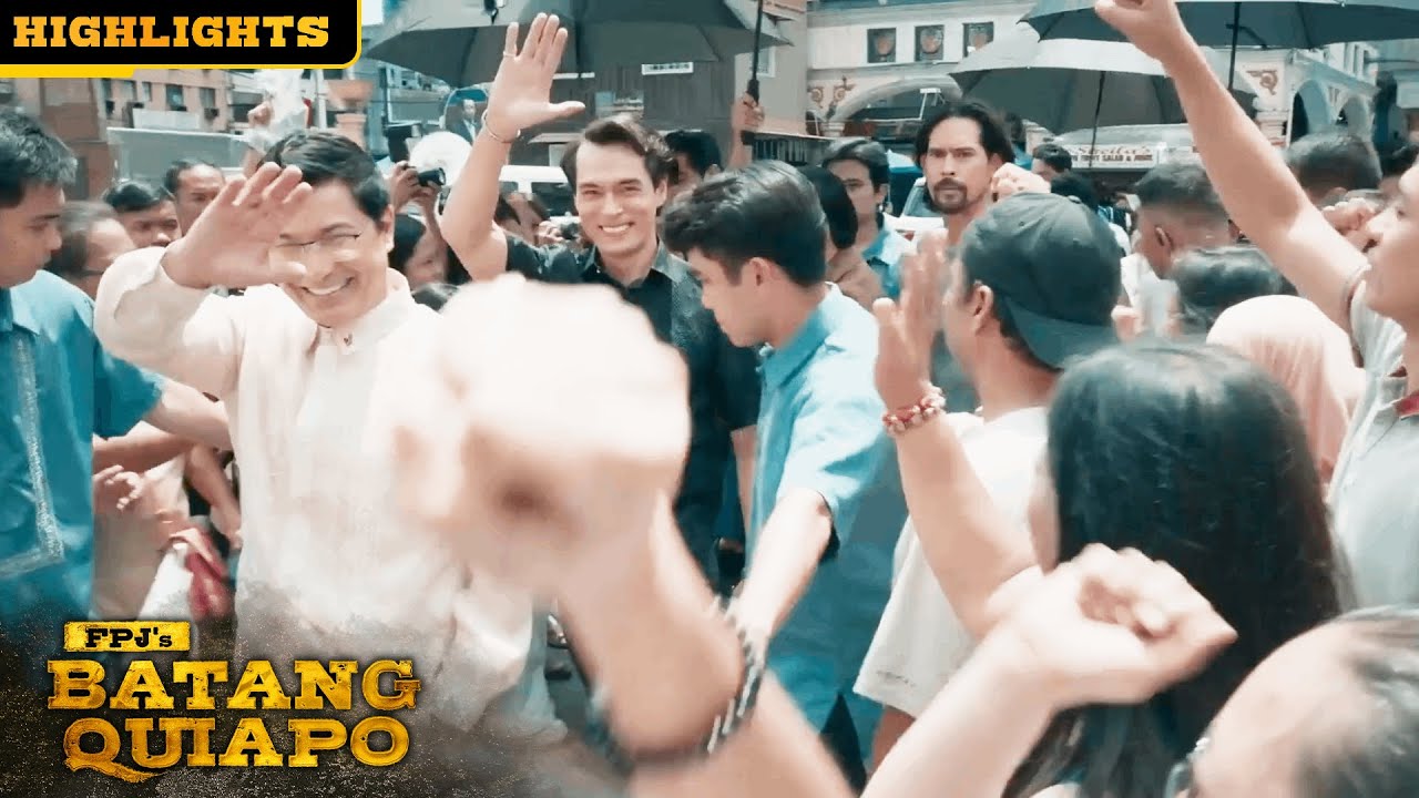 The Guerrero family is mobbed as they go to church | FPJ's Batang Quiapo (with English Subs)