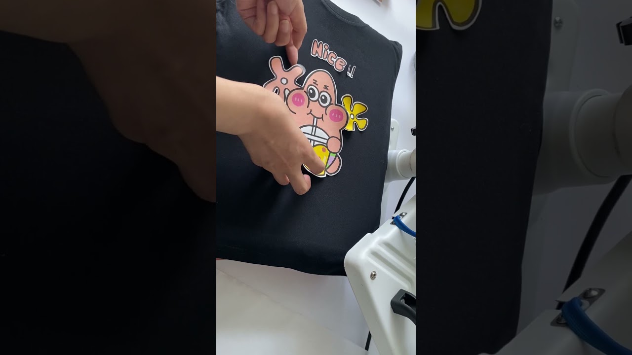 TransOurDream|Inkjet Printer Transfer Paper on Dark Tshirt.#shorts #tshirtprinting  #heattransfer