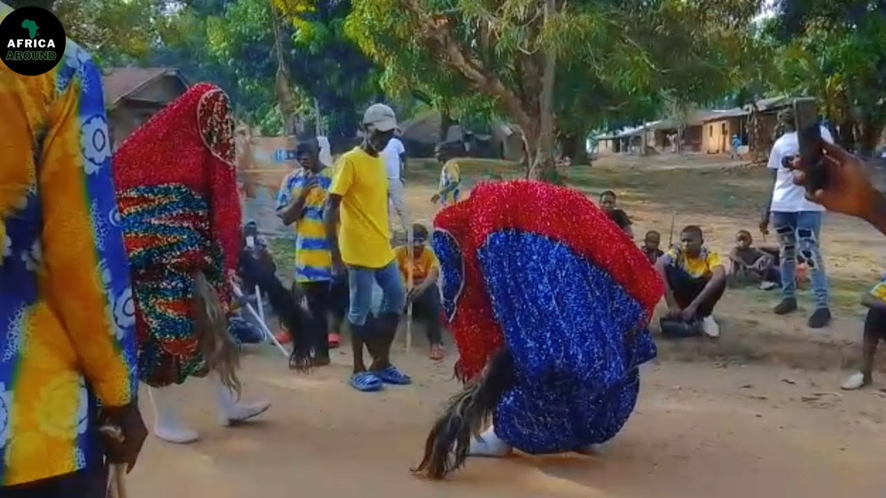 African Village Life, Cultural Event (Sierra Leone ) 🇸🇱 1 Hour Ojeh & Bubu Society Compilation
