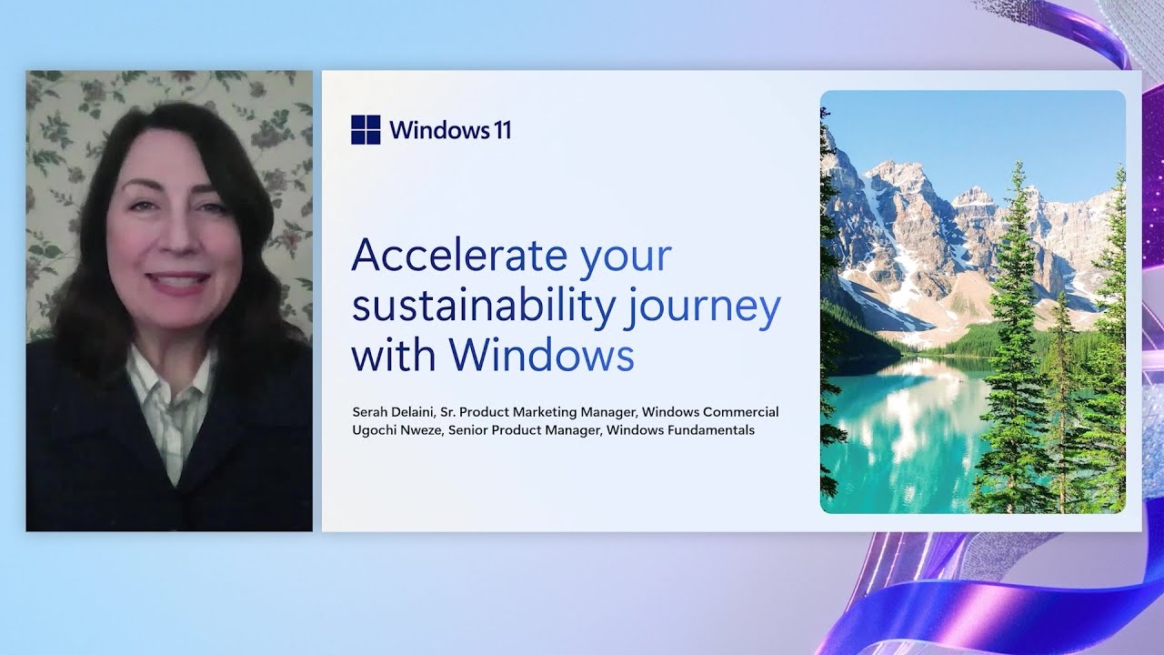 Windows & Intune: Enabling the Sustainable Enterprise of the Future | OD1319