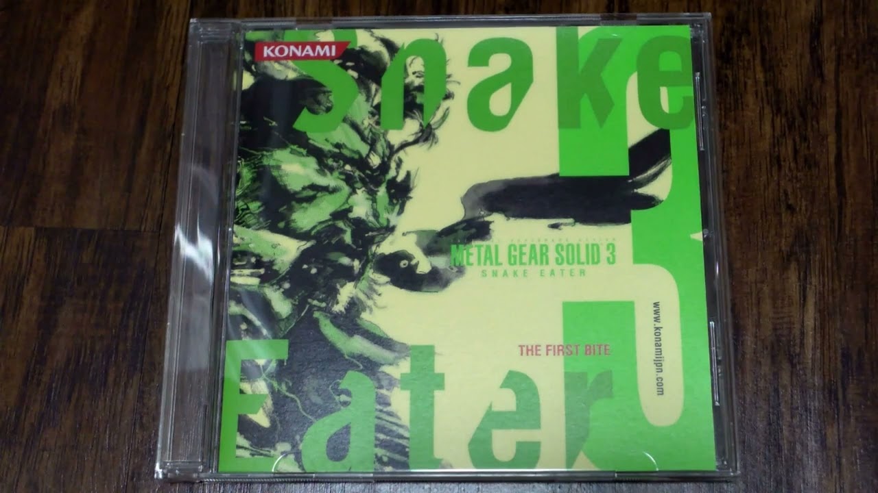 MGS3 Special Camo Key Disc / Soundtrack Discs & Unlocks (Japan) (Snake Eater PS2)