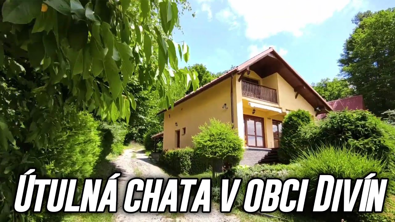 Útulná zariadená chata priamo pri pláži na predaj - Divín