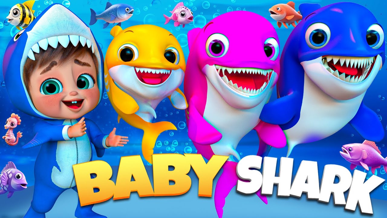 🎧 Baby Shark's  Dance  Doo Doo Song - Baby songs -Nursery Rhymes & Kids Songs 