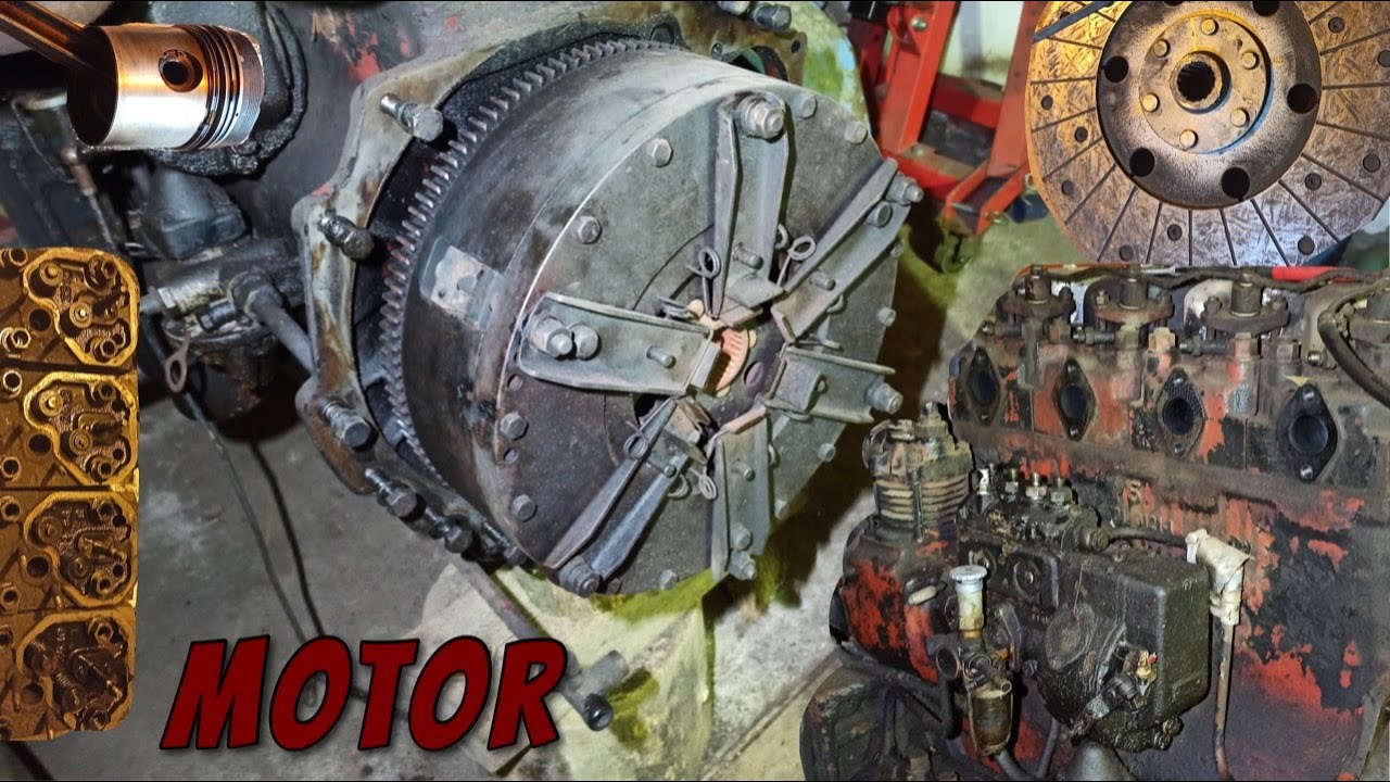 #3 generálka ZETOR 6718 (rozborka motoru)