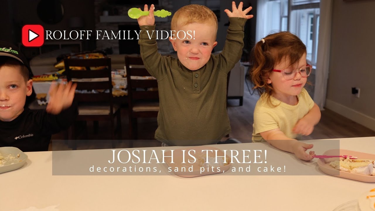 Josiahs 3rd Birthday!