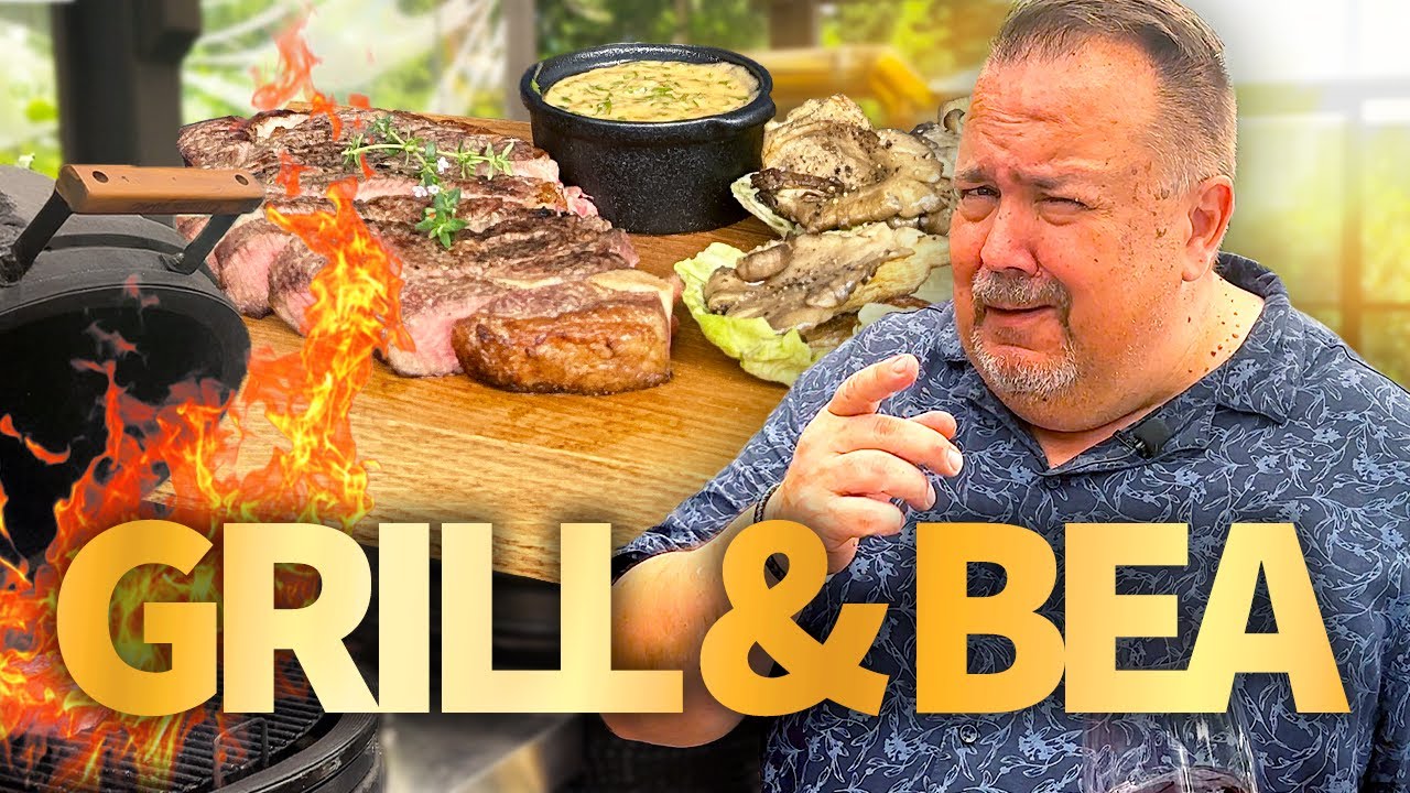 GRILLAD ENTRECÔTE & BEA MED TWIST | Bästa Bordeauxvinet? | Vinsmart med Nicke