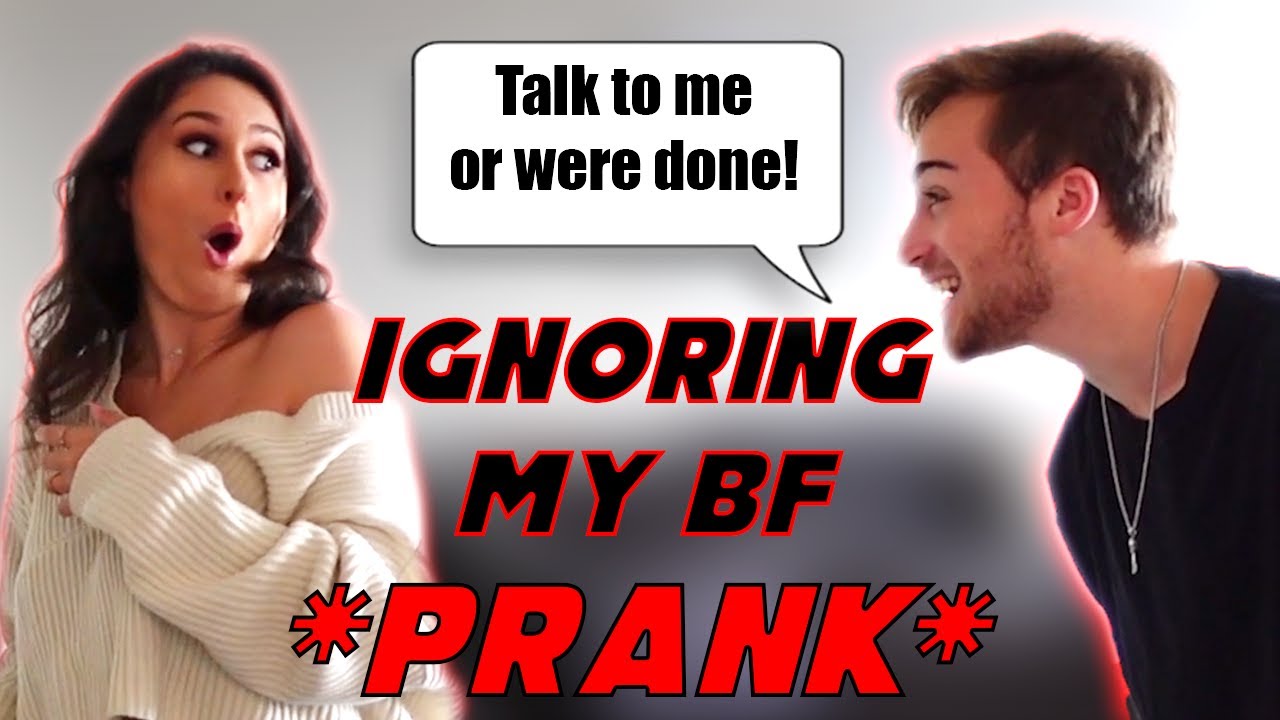 IGNORING MY BF PRANK *HEATED*