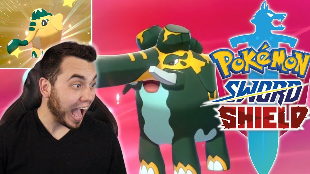 I ACTUALLY GOT IT!🐘 SHINY CUFANT and COPPERAJAH in Pokemon Sword and Shield!