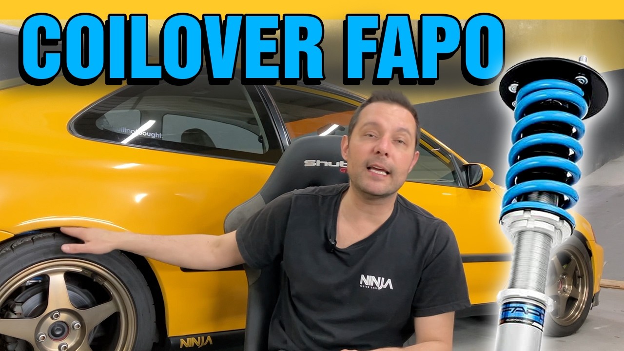 O que achei da COILOVER FAPO p/ HONDA CIVIC 92-00