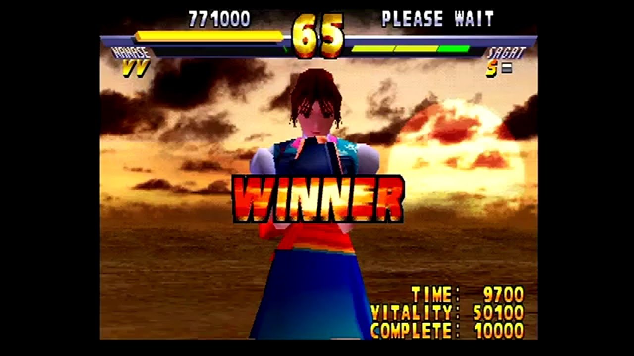 Street Fighter EX 2 Plus (PlayStation) Arcade as Nanase