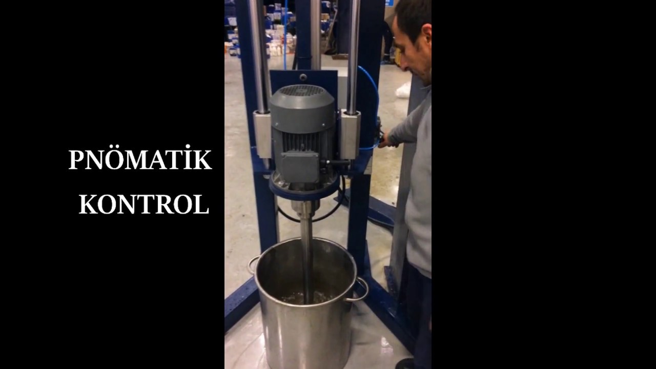 Endüstriyel Yüksek Hızlı Mikser - 3000 devir/dk