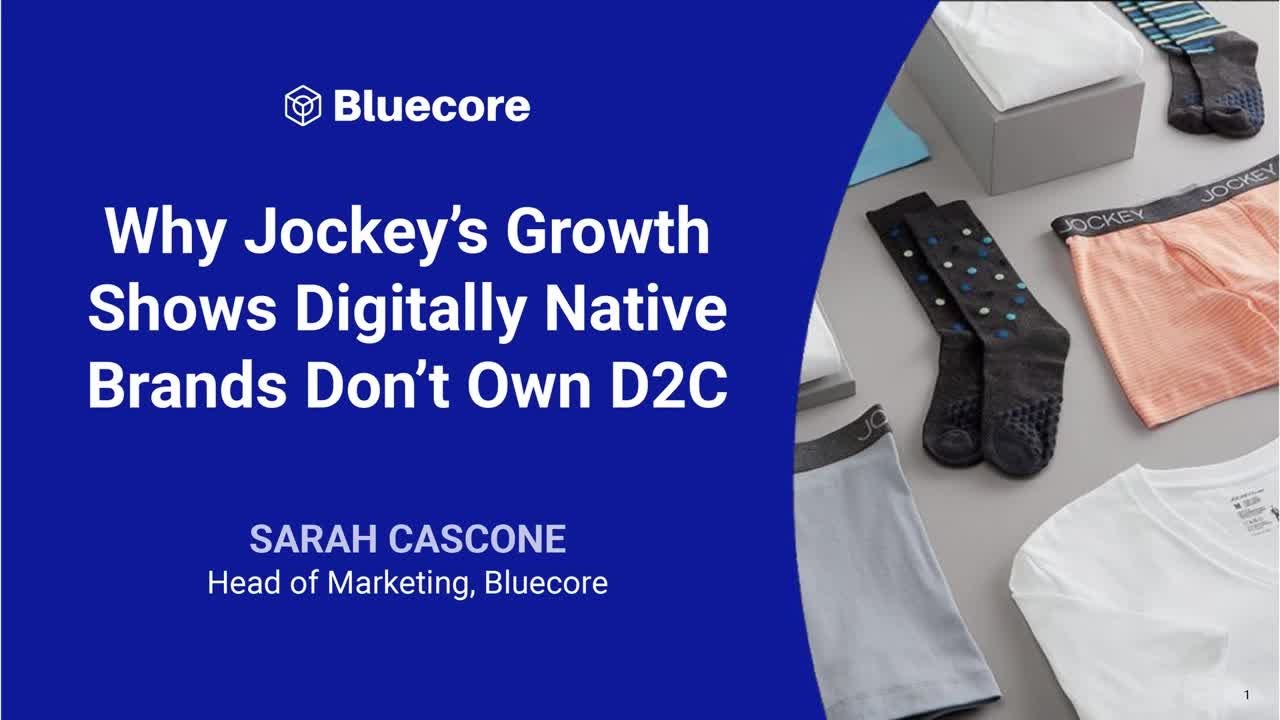 Why Jockey's Growth Shows Digitally Native Brands Don't Own D2C