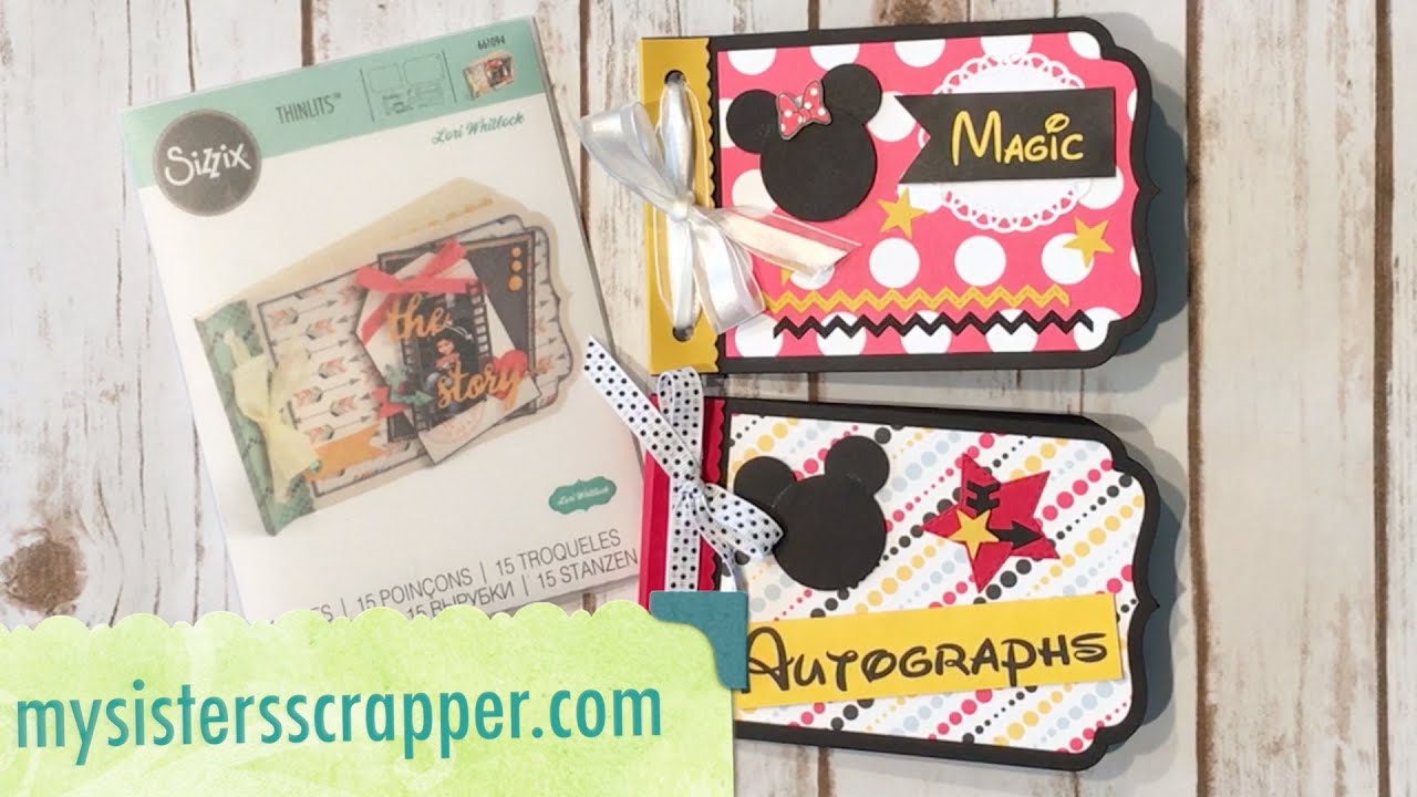Lori Whitlock Mini Album - Disney Themed