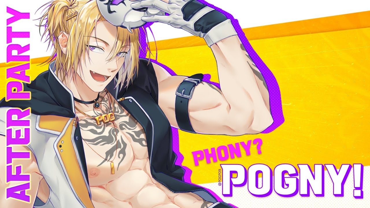 I released my second cover 【PHONY AFTERPARTY】