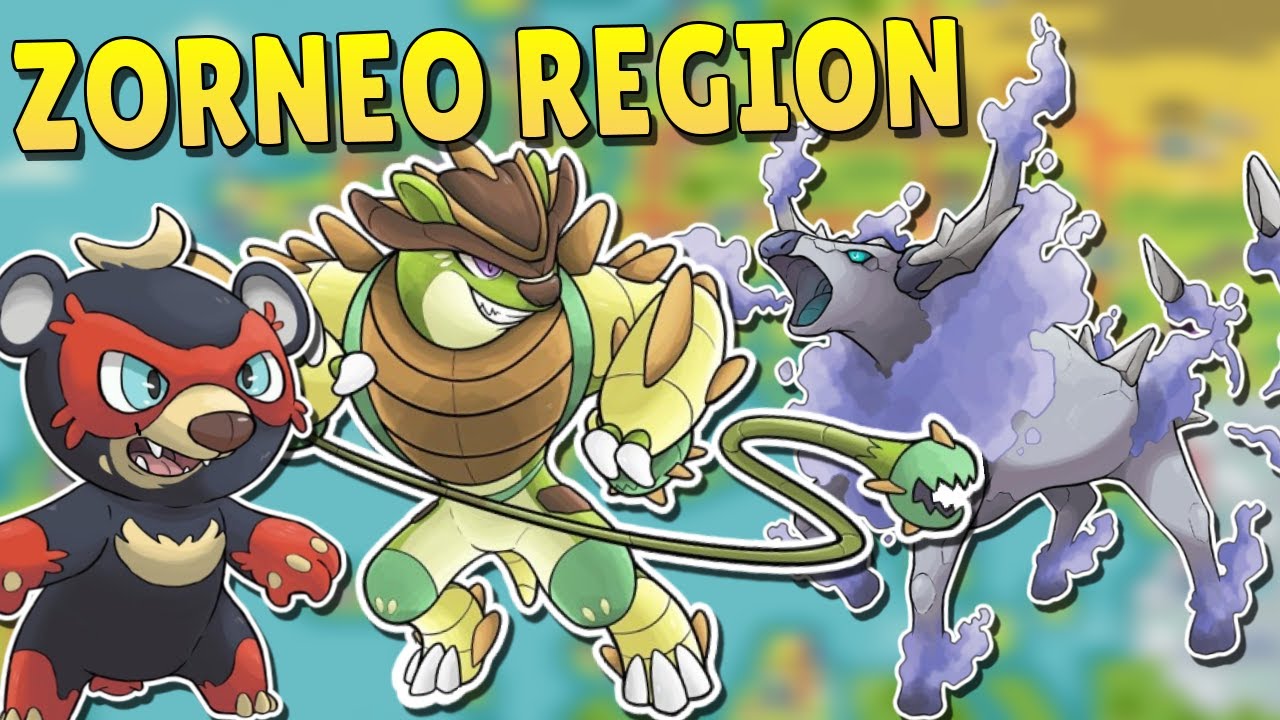 New INDONESIAN Pokemon Region - Zorneo Fakemon