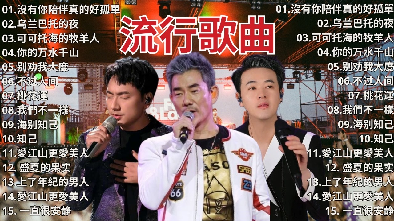 2026年最佳歌曲 ⏩ 大陸流行歌曲 2026流行歌曲 ▶️ 無廣告 🎶 Top Chinese Songs 2026 - 沒有你陪伴真的好孤單, 你的万水千山, 我們不一樣