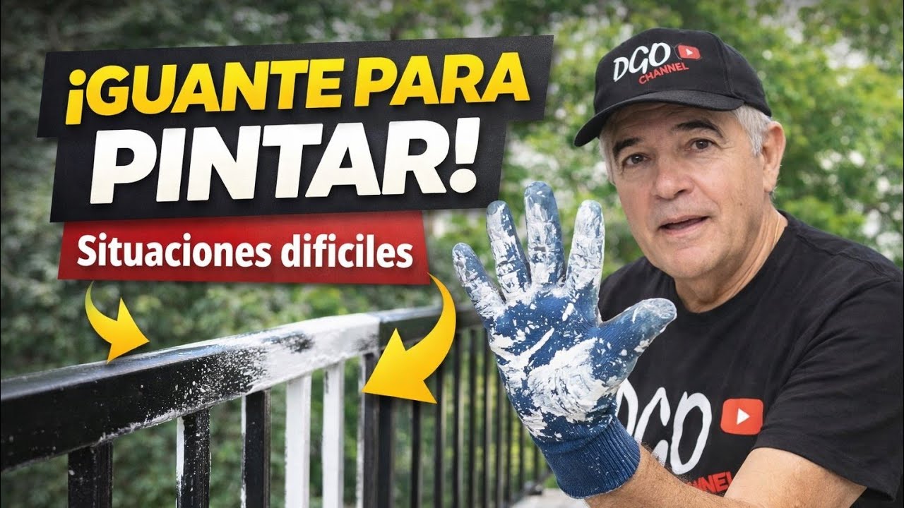 Guante para pintar