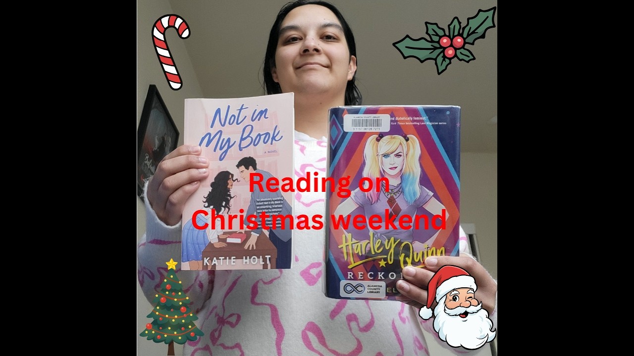 Christmas weekend reading vlog