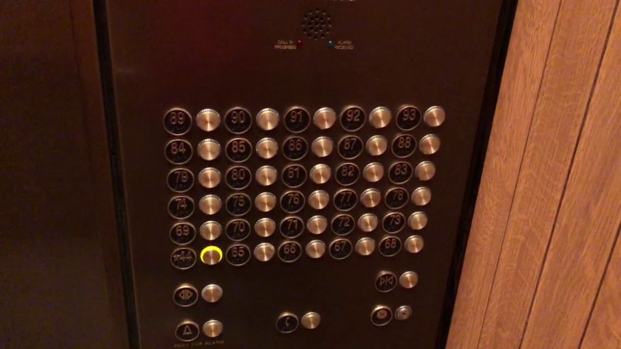 AWESOME Otis Elevators @ John Hancock Center Residences - Chicago, IL.