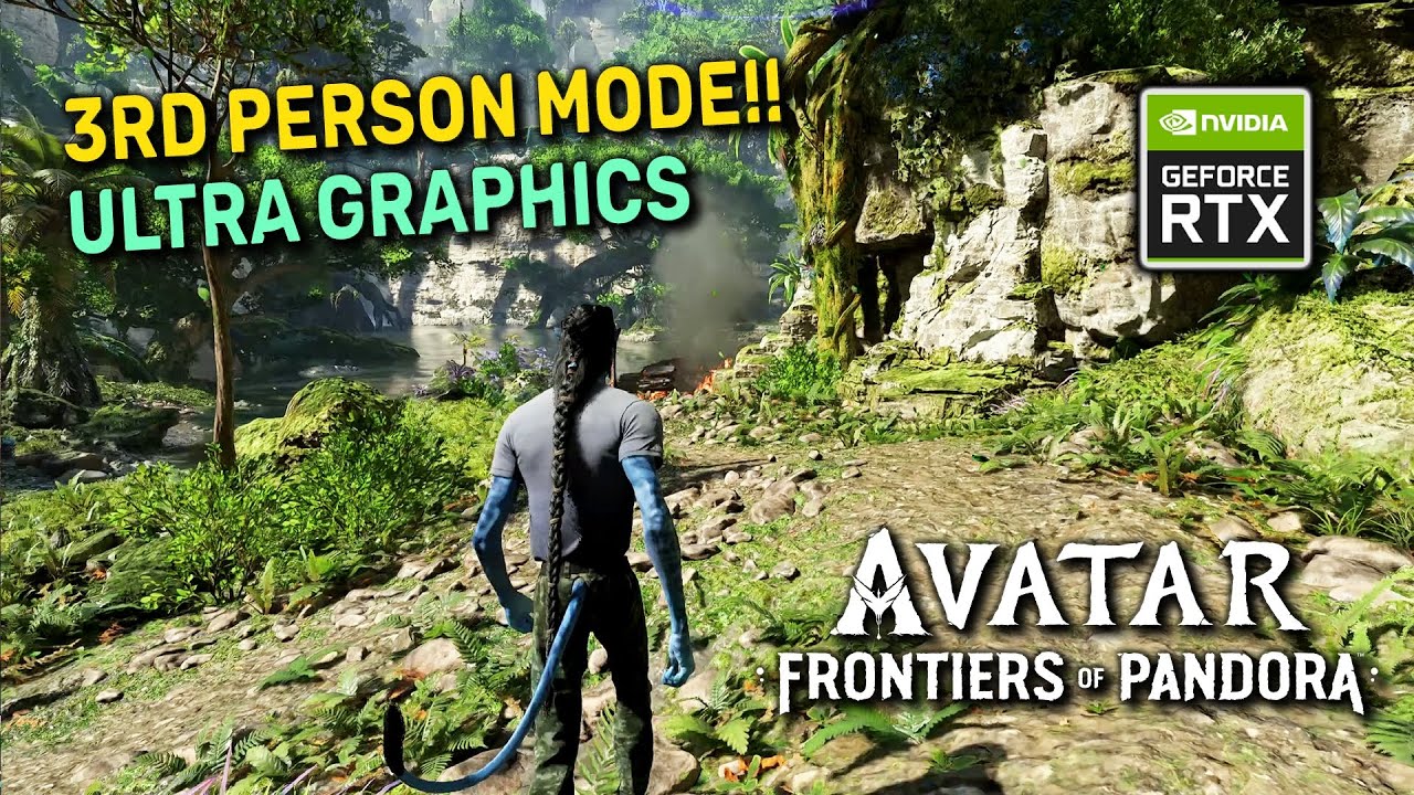 Avatar Frontiers of Pandora PC Gameplay Ultra Graphics | NEW Third Person Mode (FREE Trial)