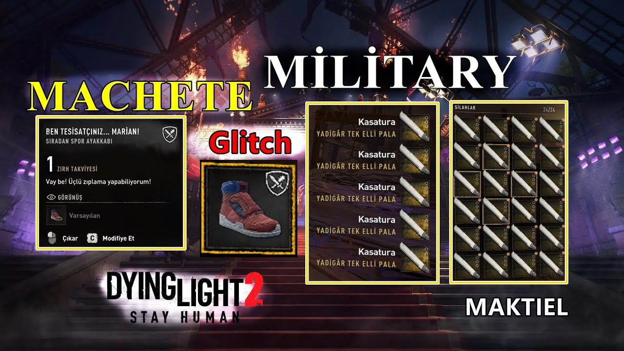 Dying Light 2 - Military Machete Glitch [Türkçe]