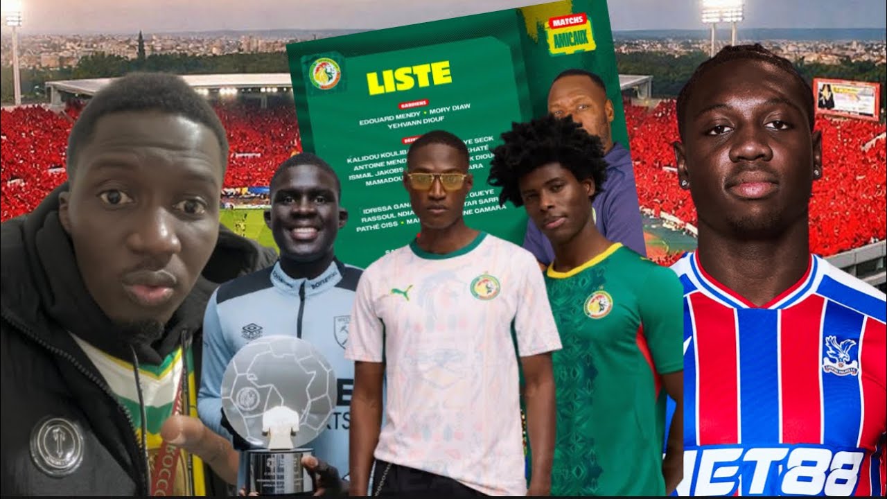 Jadet Canvot snobe le Sénégal | Bientôt la liste de Pape Thiaw | Nouveau Maillot Sénégal | Jackson 