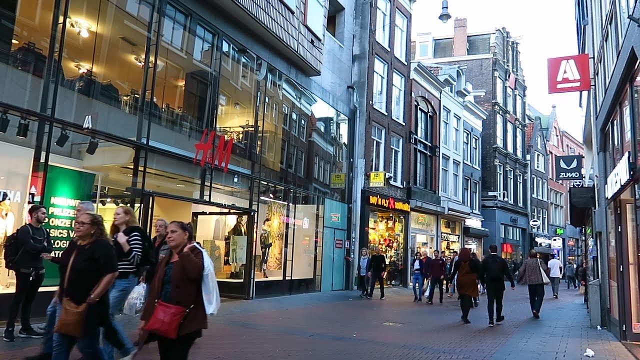Amsterdam shopping streets