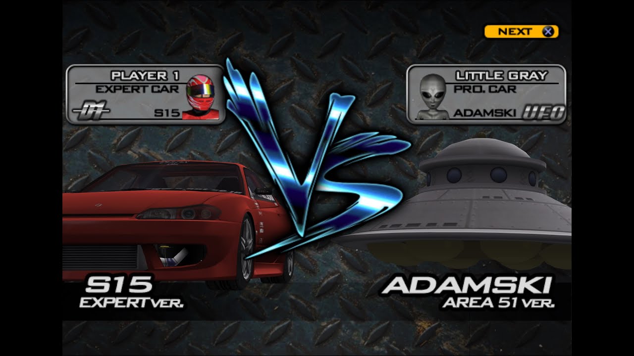 D1 Professional Drift Grand Prix Series (PS2) - UFO Battle