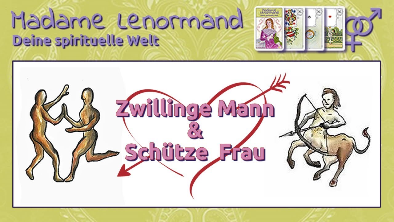 Zwillinge Mann & Schütze Frau: Liebe und Partnerschaft