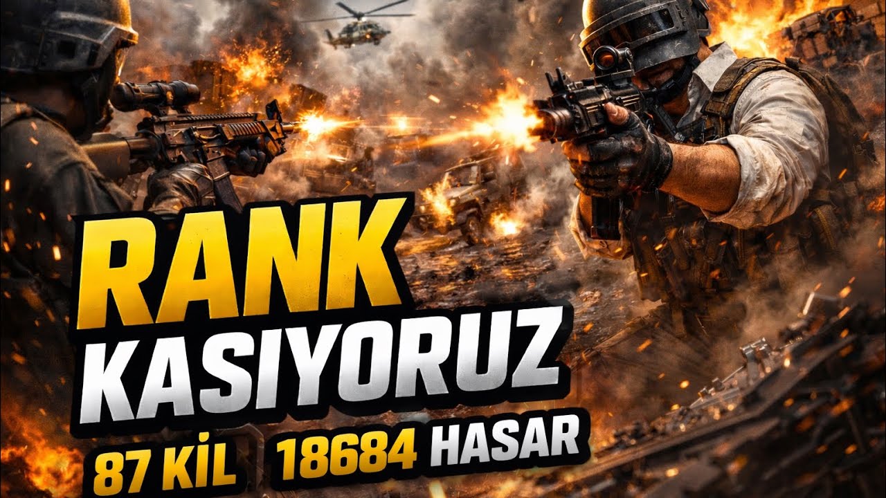 RANK KASIYORUZ 🔥💯 4 ERANGEL 6 LİVİK 