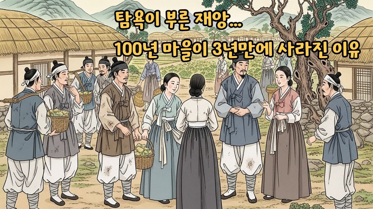 탐욕이 부른재앙..석양촌 몰락의 전말  #조선시대 #야담 #전설 #민담