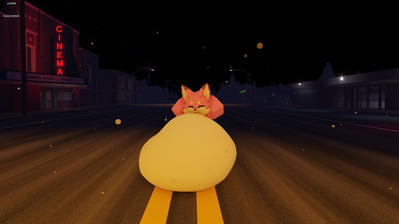 The gluttonous foxo [Roblox nom game]