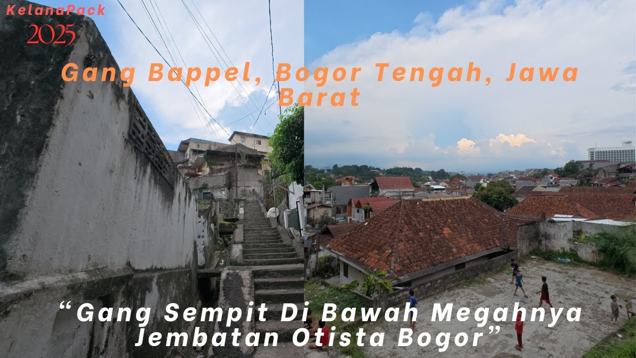 Menelusuri Gang Tersembunyi di Bawah Jembatan Otista Bogor | Kejutan di Balik Megahnya Kota!