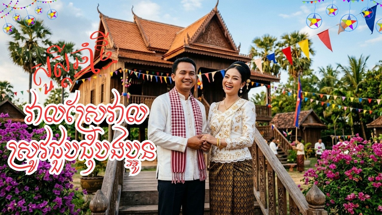 វាលស្រែវាលស្រូវជួបជុំបងប្អូន   || អបអរសាទរពិធីបុណ្យចូលឆ្នាំថ្មី