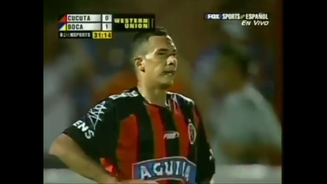 Blas P&eacute;rez vs Boca Juniors (Semifinal Libertadores 2007 - Ida)