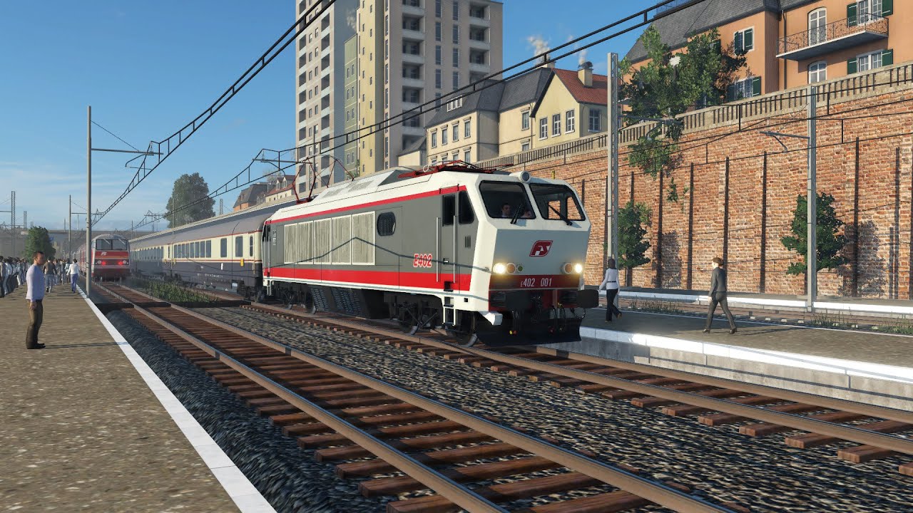 Transport Fever 2 Italian mods: E402 "prototipo"