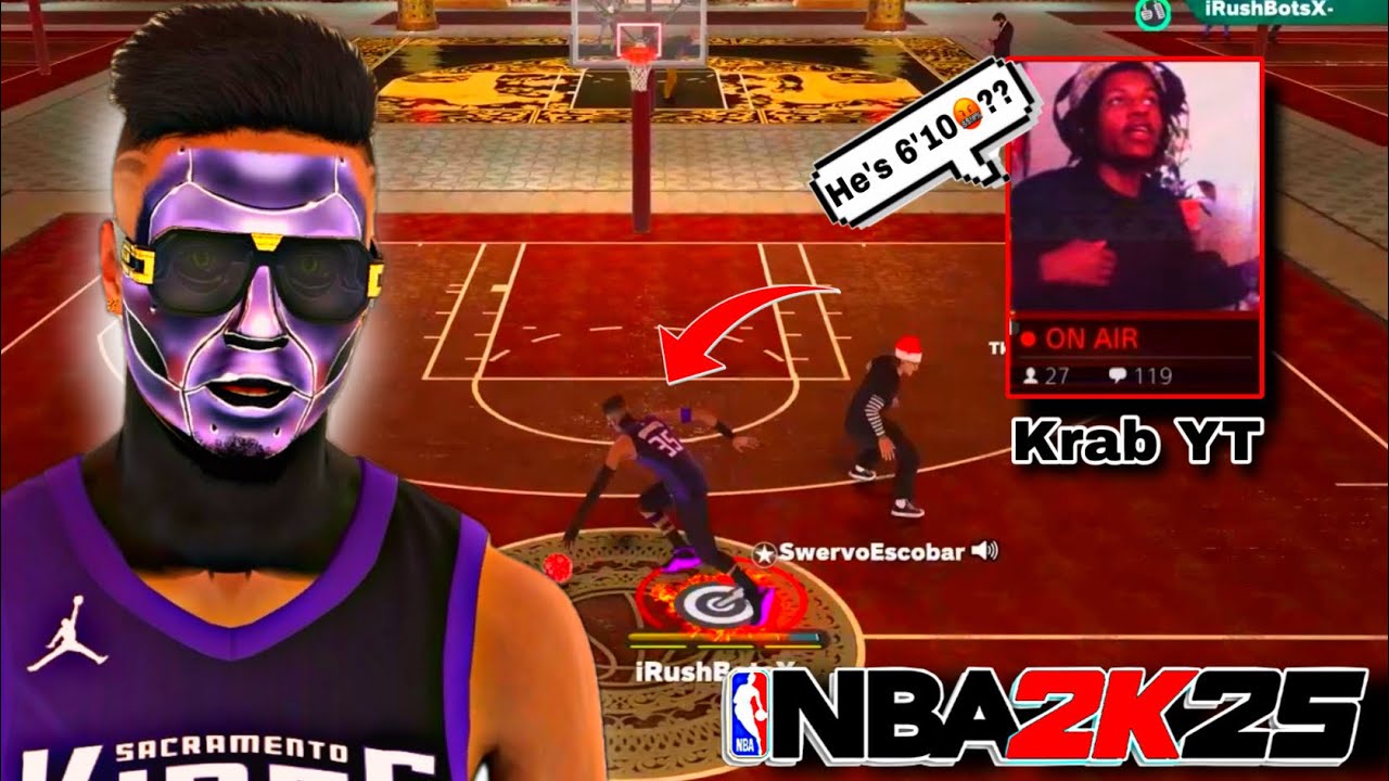 This 6’10 iso Build is Making STREAMERS RAGE On CURRENT GEN NBA 2K25…🤯