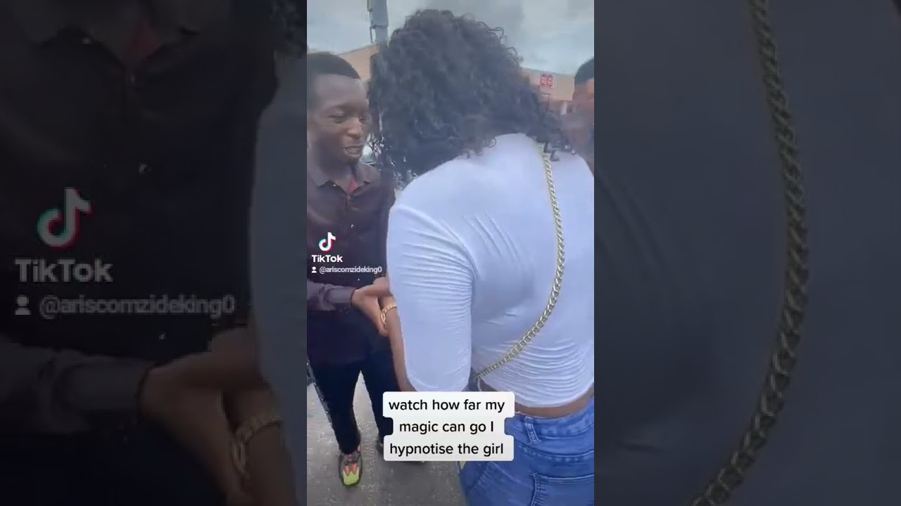 watch how she was hypnotized