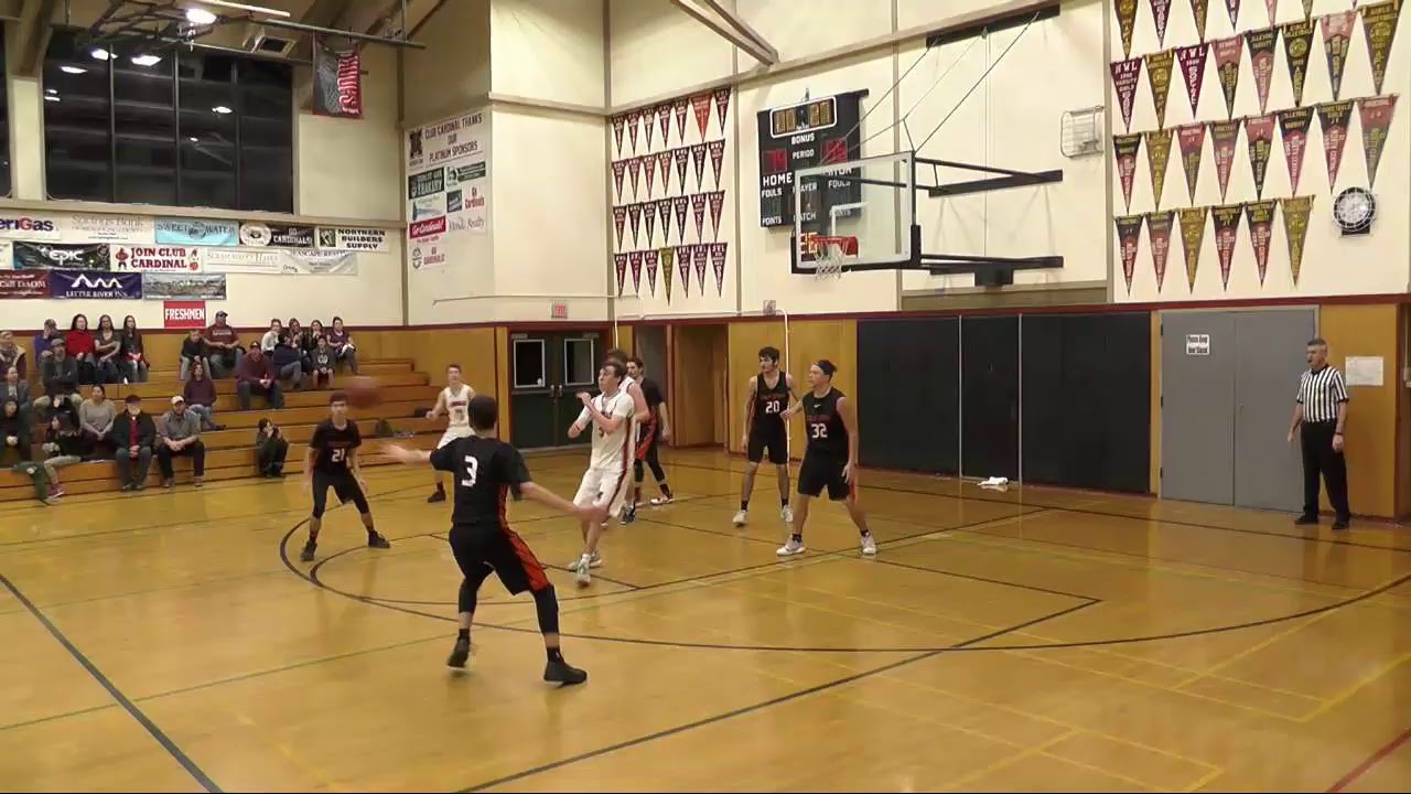 (Varsity Boys Basketball) California School for the Deaf vs. Mendocino High School - Full Game