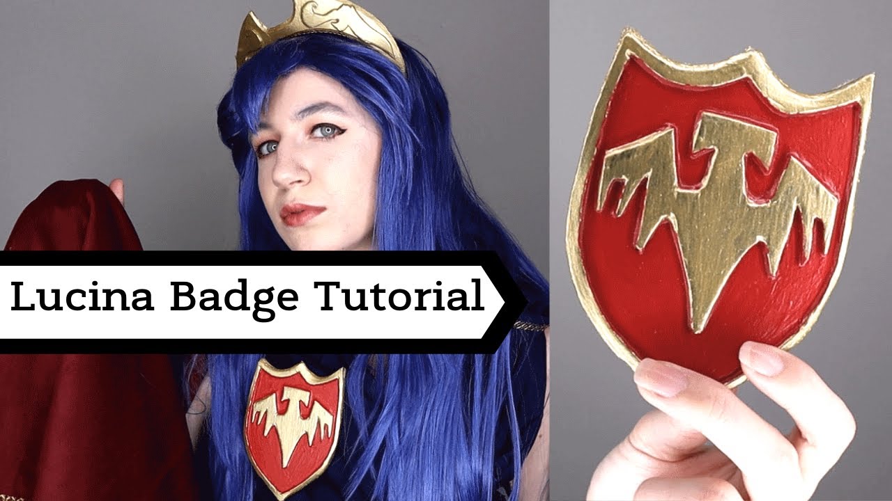 Lucina Cosplay Badge Tutorial - Fire Emblem