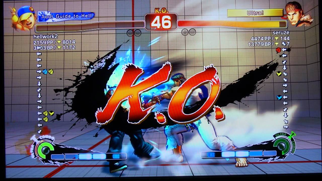 SSF4AE  Ryu  vs  Jury , Abel , Cammy , Ken , Balrog , Guile , Yun , Ryu -2  20110823