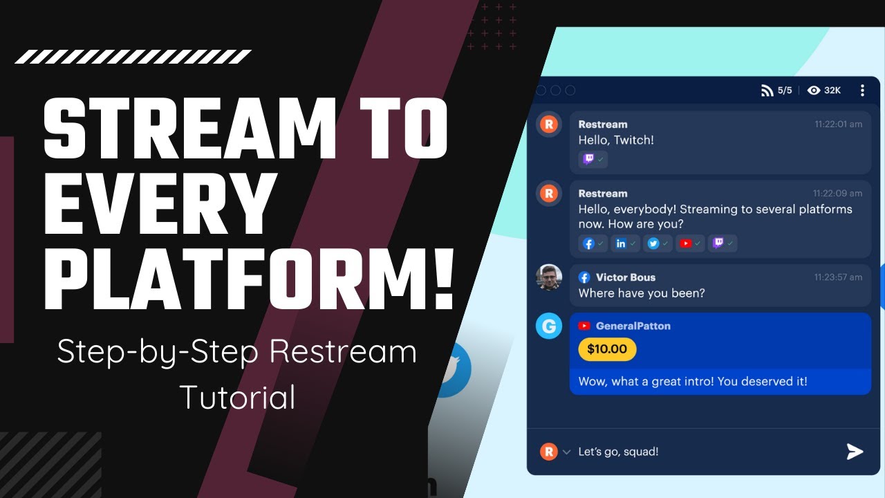 How to Set Up a Live Stream with Restream.io (Step-by-Step Guide)