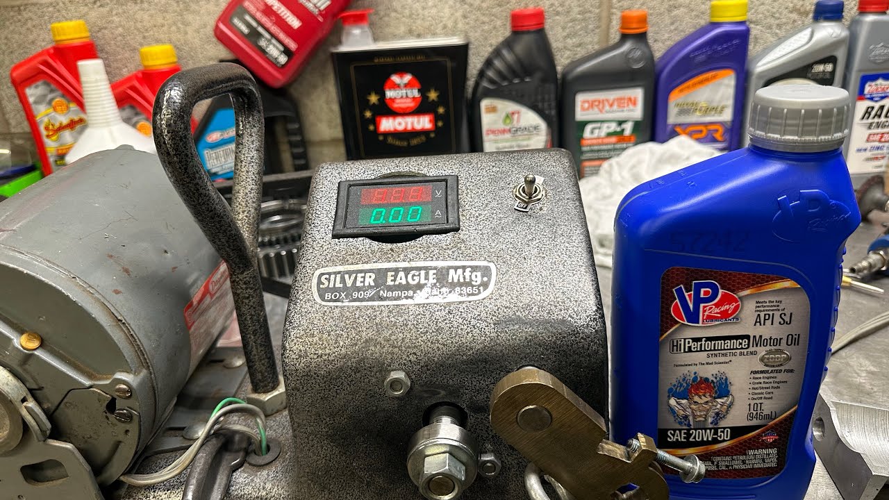 VP RAcing oil HOW does it compare ? OIL abrasion Test find OUT!