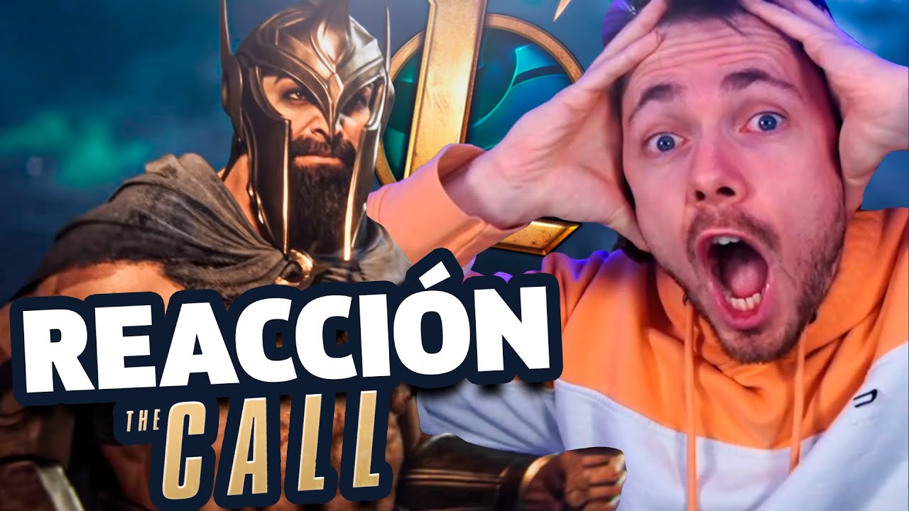 😱 REACCIONO A LA NUEVA CINEMATICA DE LOL *THE CALL* Y ES BRUTAL!!!